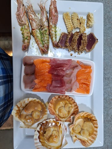 Customer photo review of Fresh Yellowfin Tuna Loin (Sashimi Grade)