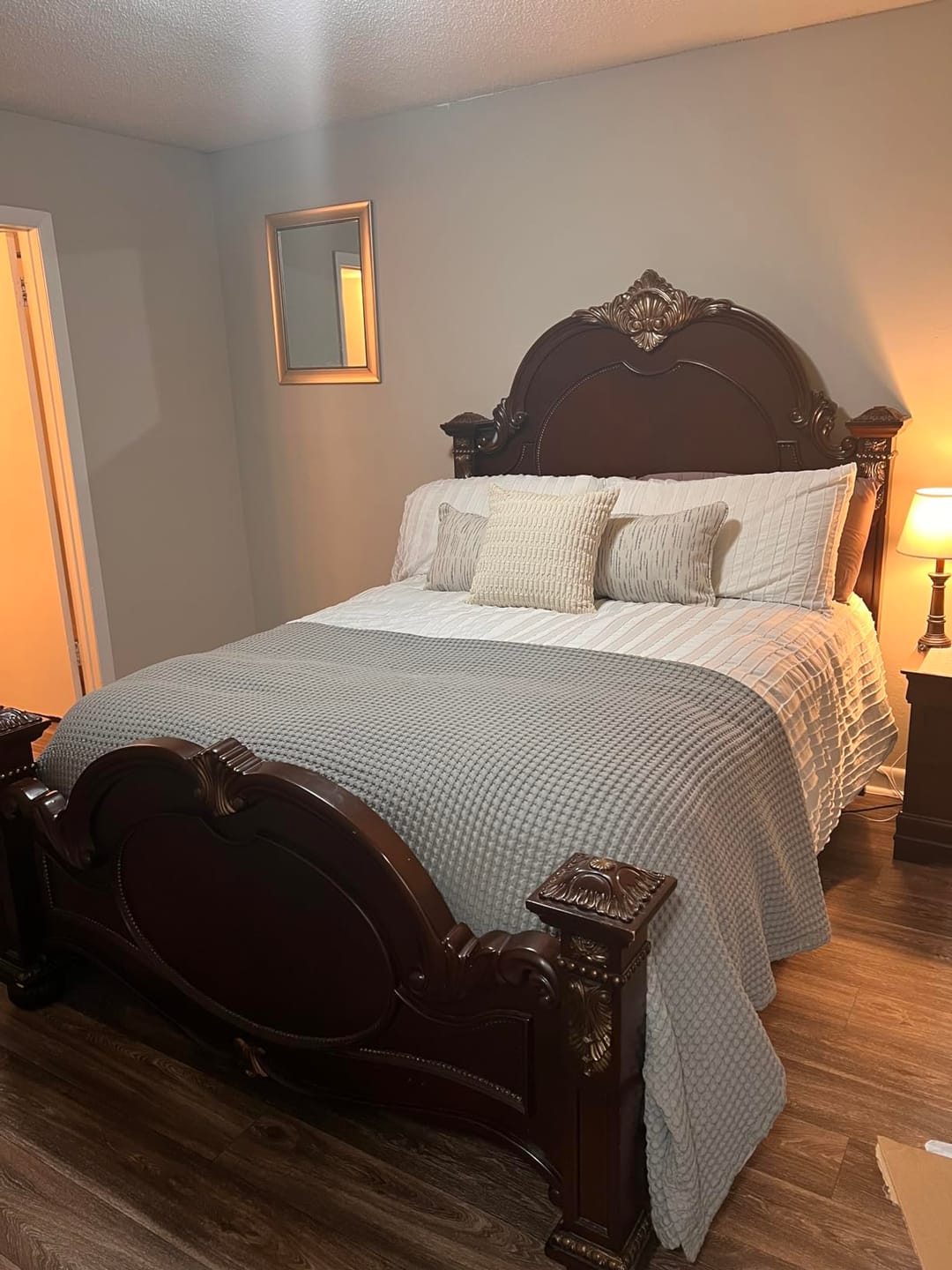 Customer photo review of Breeze Waffle Blanket