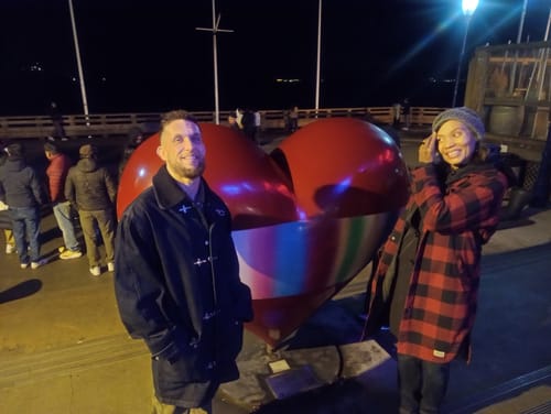 Customer photo review of Denim Fireman's Jacket