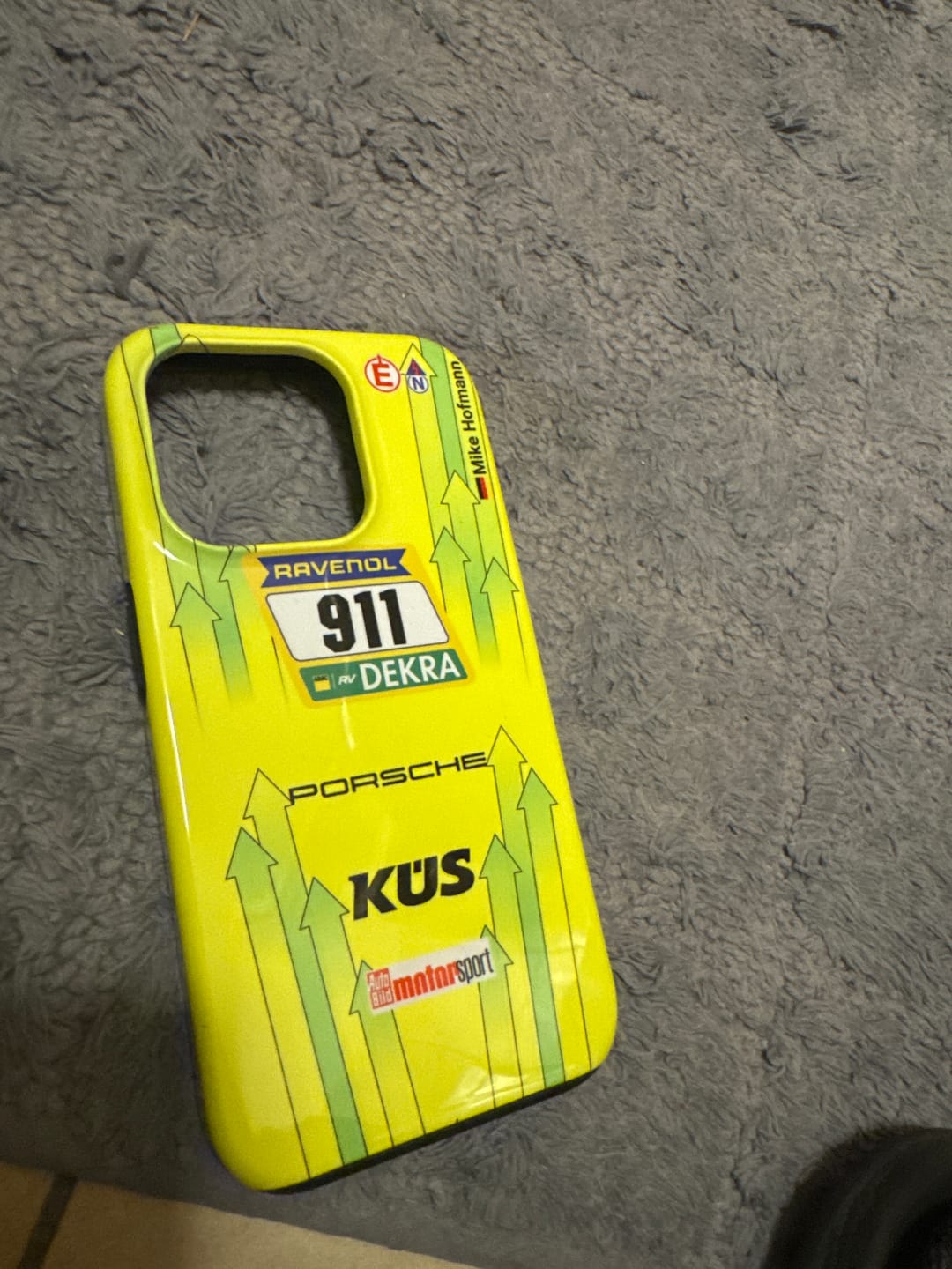 Customer photo review of Grello Porsche GT Livery - Individuelle Premium Hülle für iPhone