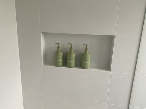 Customer photo review of Keep It Simple Shower Trio