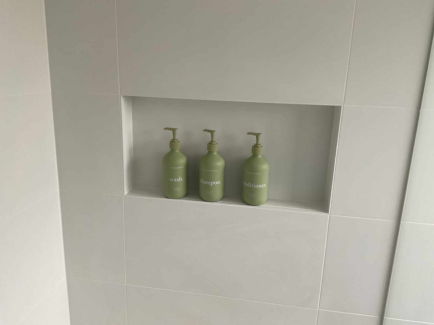 Customer photo review of Keep It Simple Shower Trio