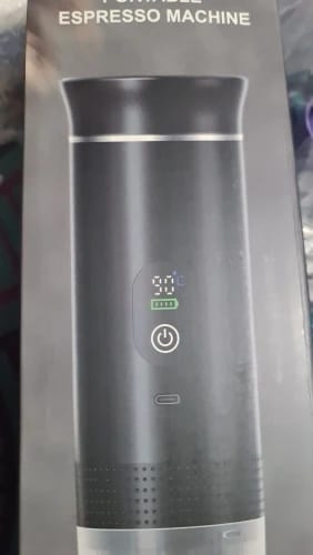 Customer photo review of BRUZZO Go™ – Draagbare Espresso Machine