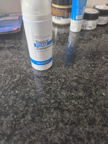Customer photo review of Minoxidil High Strength (5%) SOLUTION, 3x60ml pack