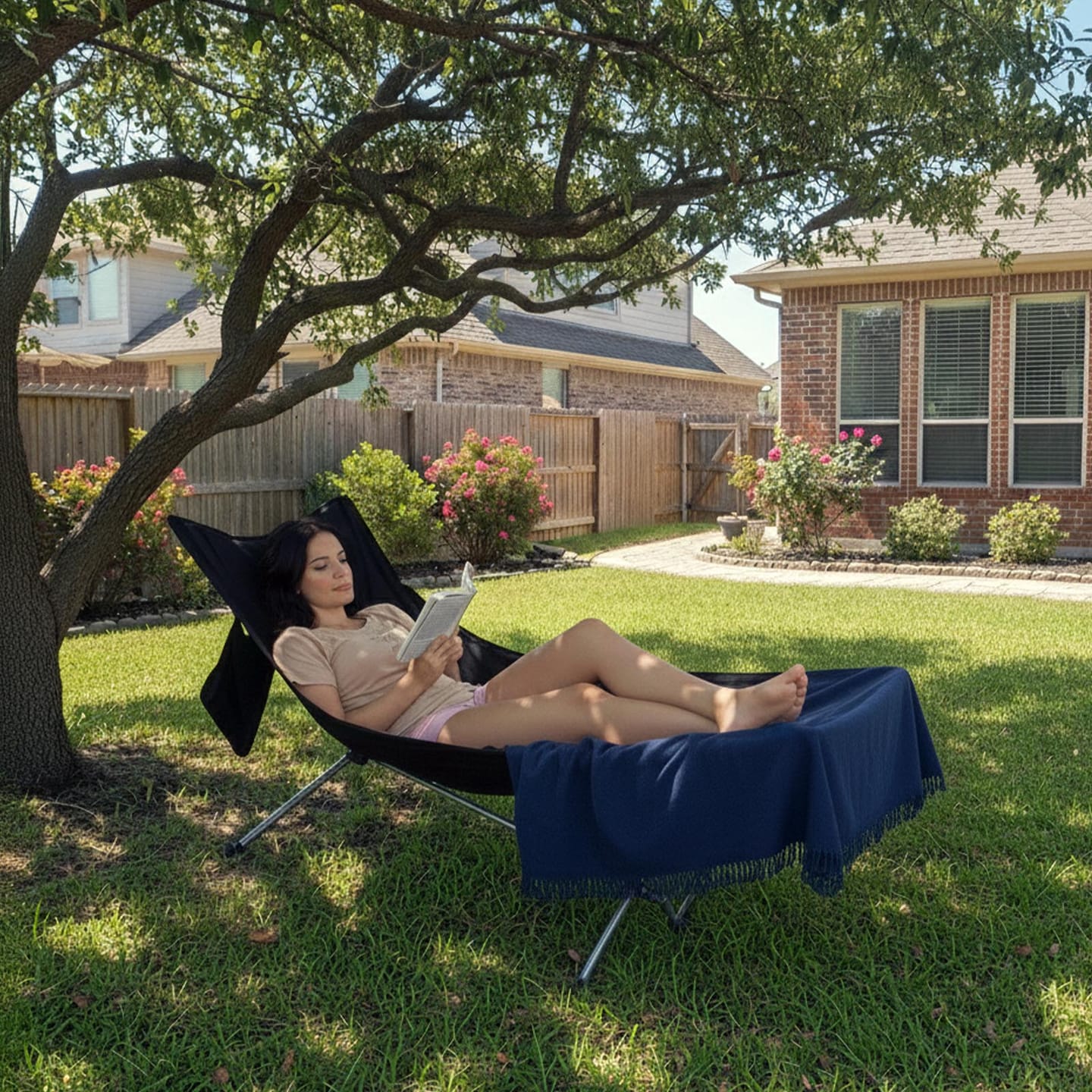Customer photo review of 1x Anywhere Hammock (Single Hammock)