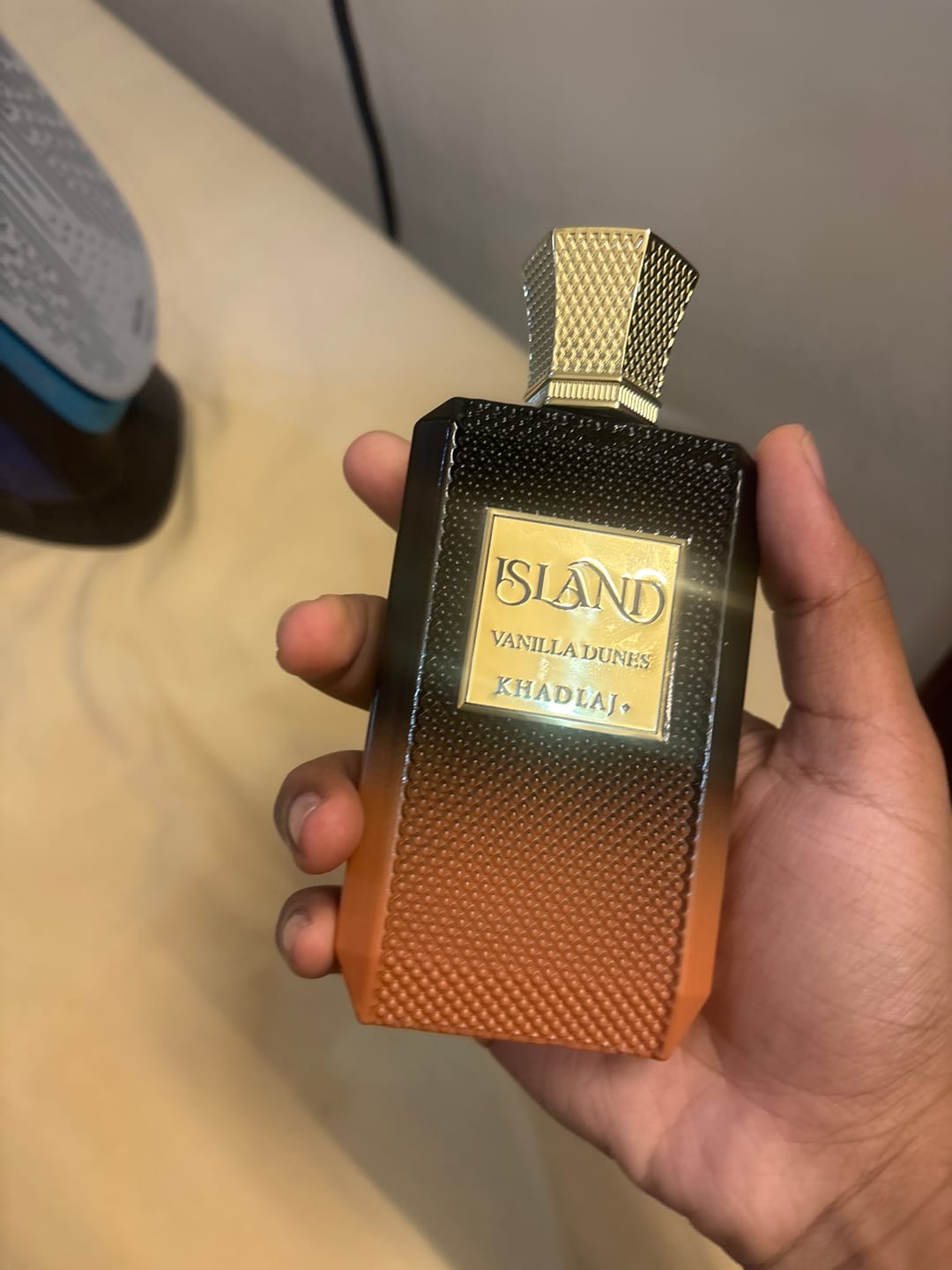 Customer photo review of Khadlaj Island Vanilla Dunes Extrait De Parfum For Unisex