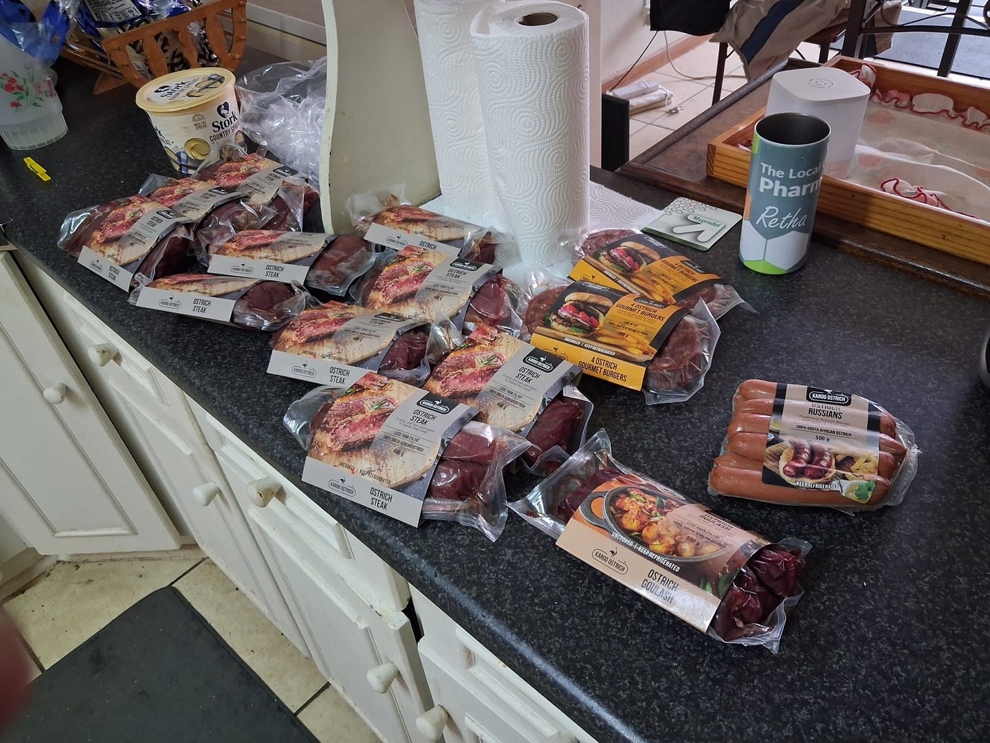 Customer photo review of Ostrich Goulash