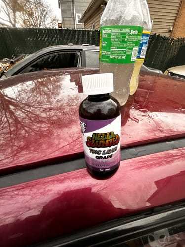 Customer photo review of THC Syrup - Grape