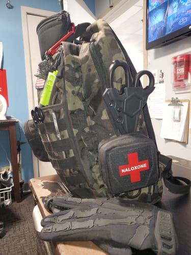 Customer photo review of Black Friday Warm-Up: FREE OS V2 Black Shear with Holster Purchase