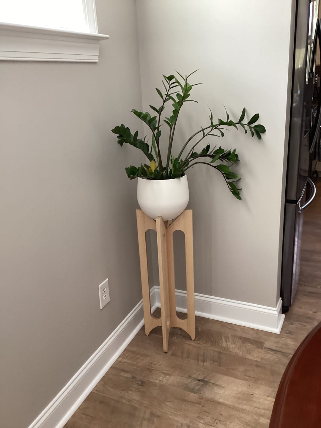 Customer photo review of Arches Plant Stand + Pot