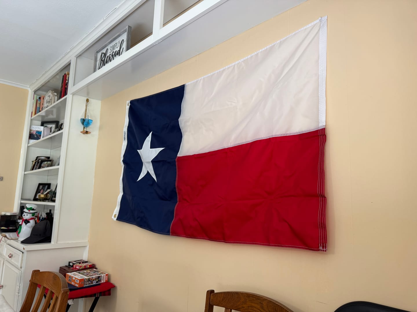 Customer photo review of 3' x 5' Texas Flag