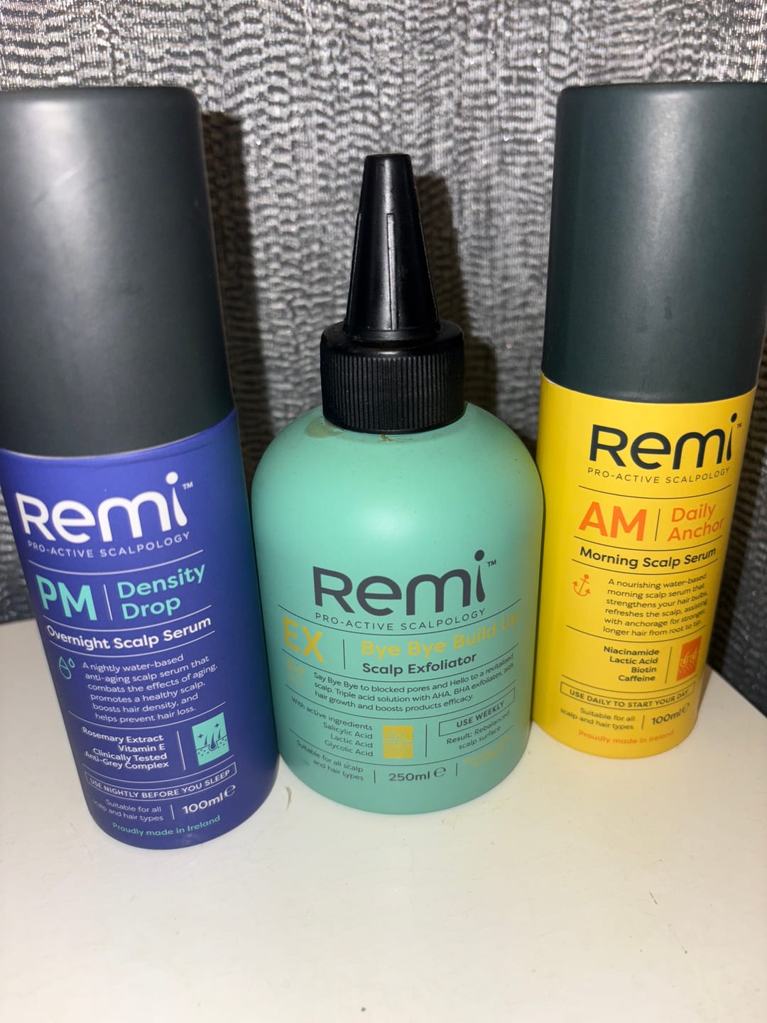 Customer photo review of Density Drop - Overnight Scalp Serum