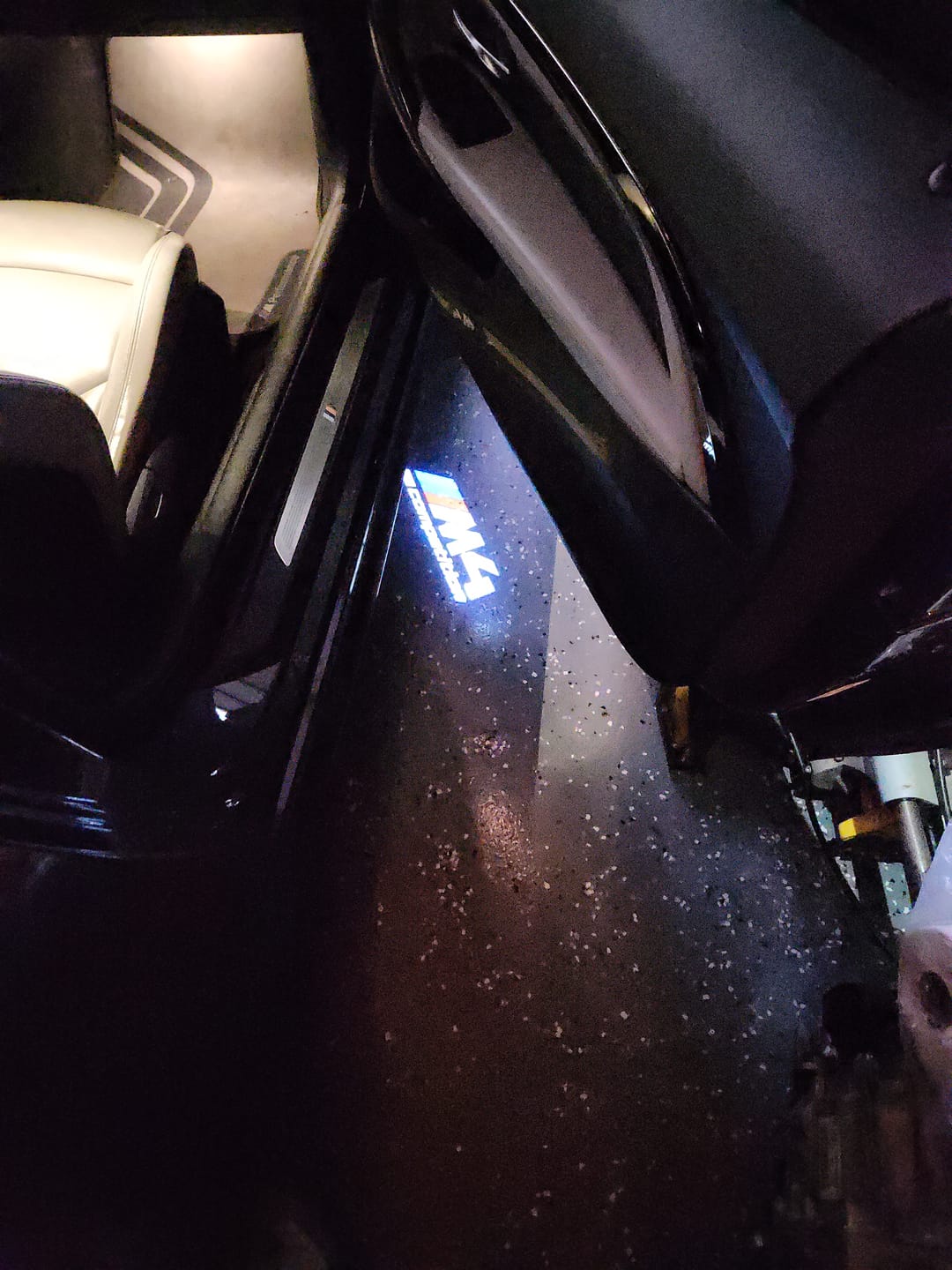 Customer photo review of BMW LED Car Door Welcome Logo Shadow Lights | E/F Chassis