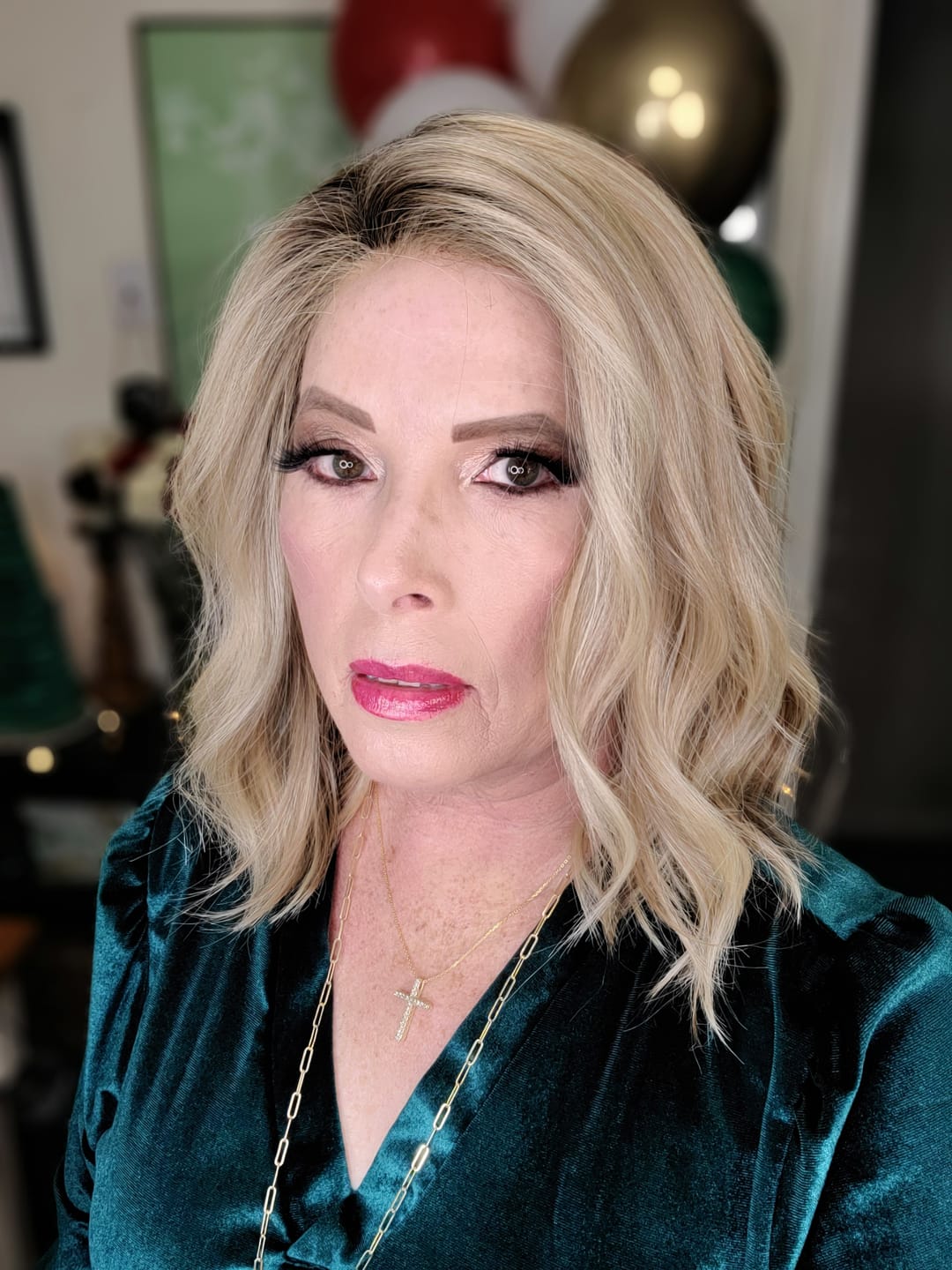 Customer photo review of SPEED DIAL - Sunlit Beige Blonde