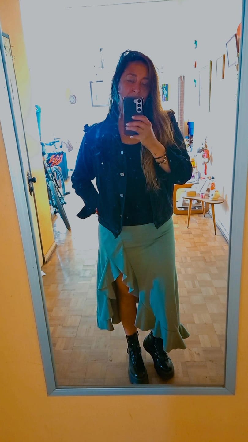 Customer photo review of Mariangela Verde Militar Suave