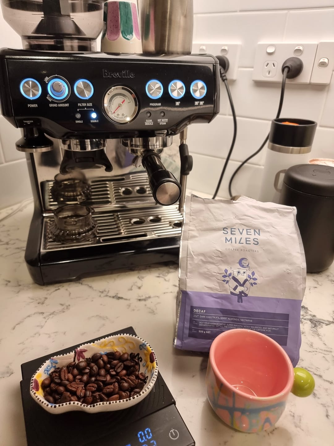 Customer photo review of Decaf Coffee