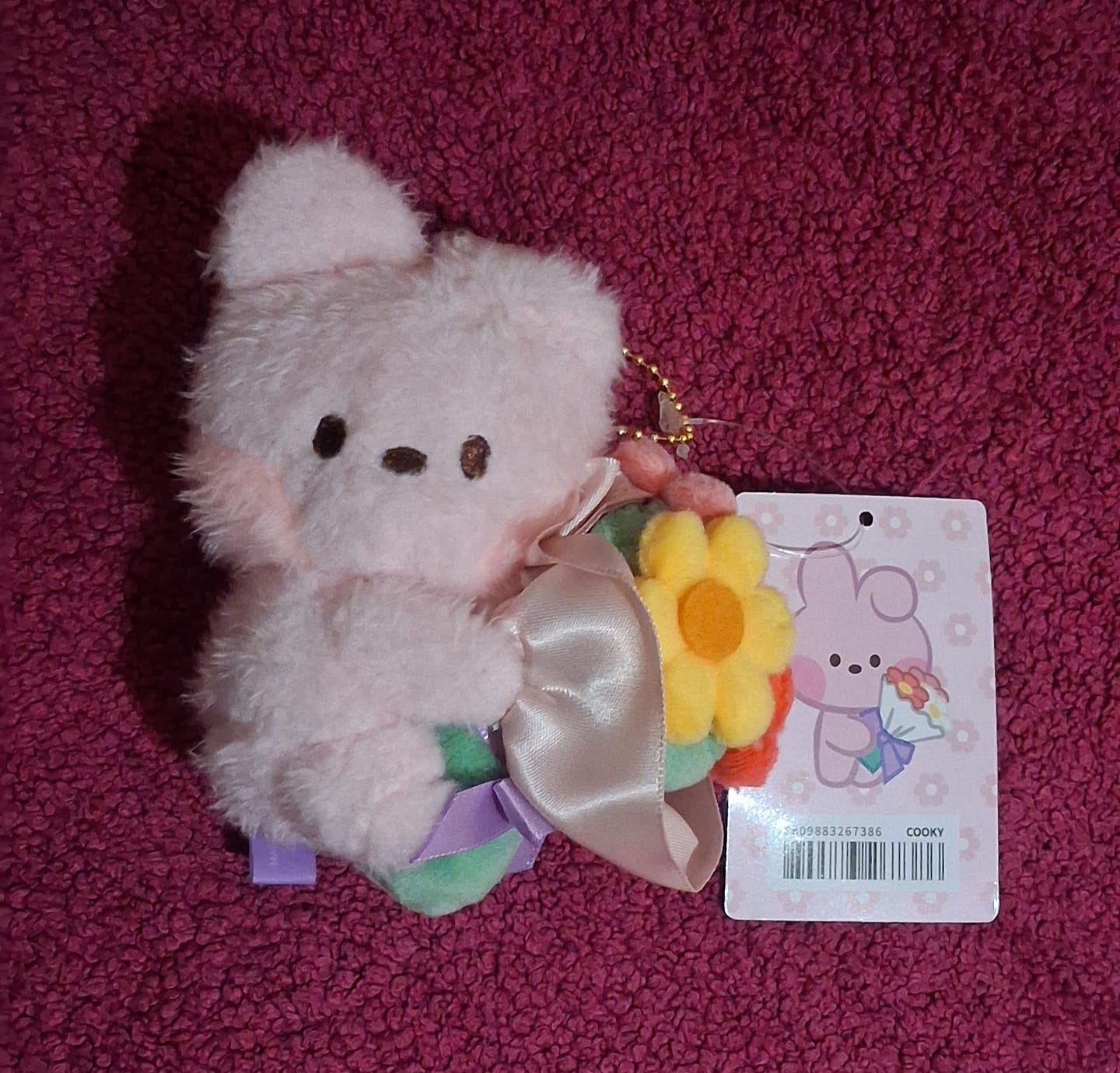Customer photo review of BT21 - BOUQUET MININI PLUSH KEYRING
