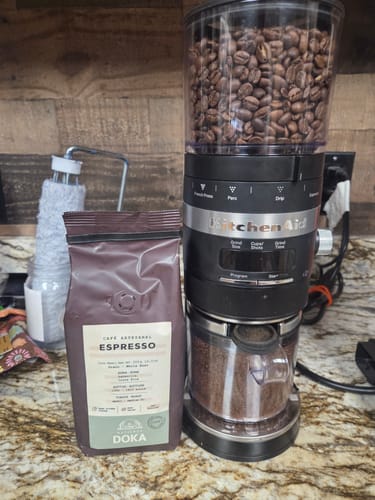 Customer photo review of Café Hacienda Doka Espresso Roast