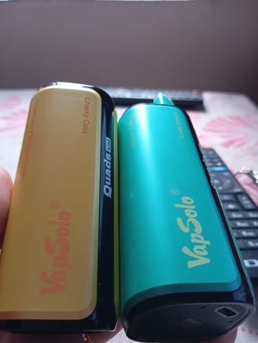 Customer photo review of VAPSOLO QUADS 80000 4en1 | 4 sabores