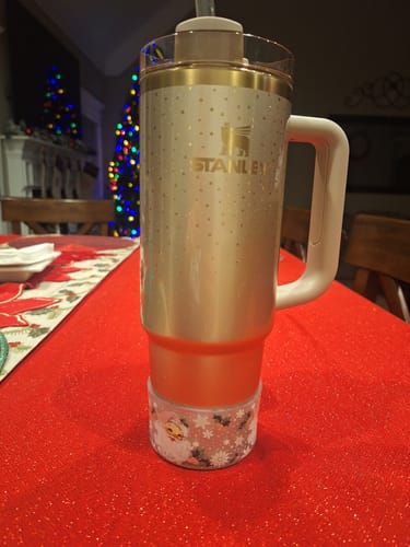 Customer photo review of PINK VINTAGE Santa Tumbler Boot
