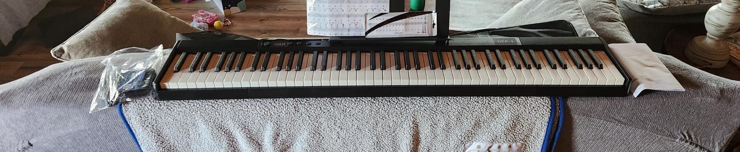 Customer photo review of Donner DEP-1 Piano Numérique Portable