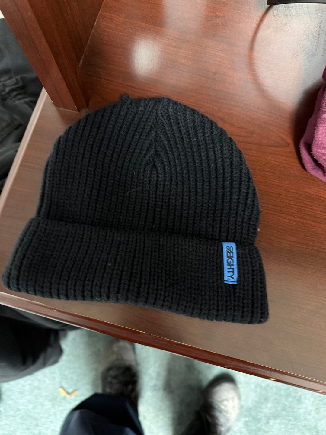 Customer photo review of 80eighty® Onyx Beanie