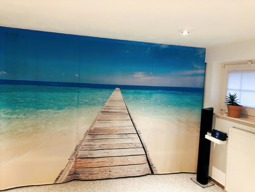 Customer photo review of Fotovorhang