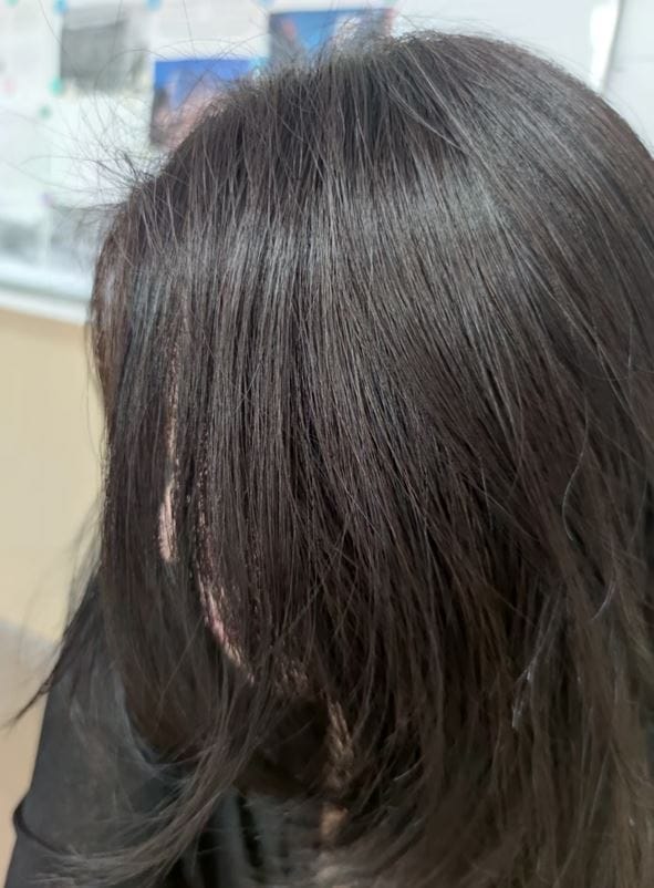 Customer photo review of [ SMIB ] -LactoBio Hair Mask Treatment >Anti Frizz & Repair Series