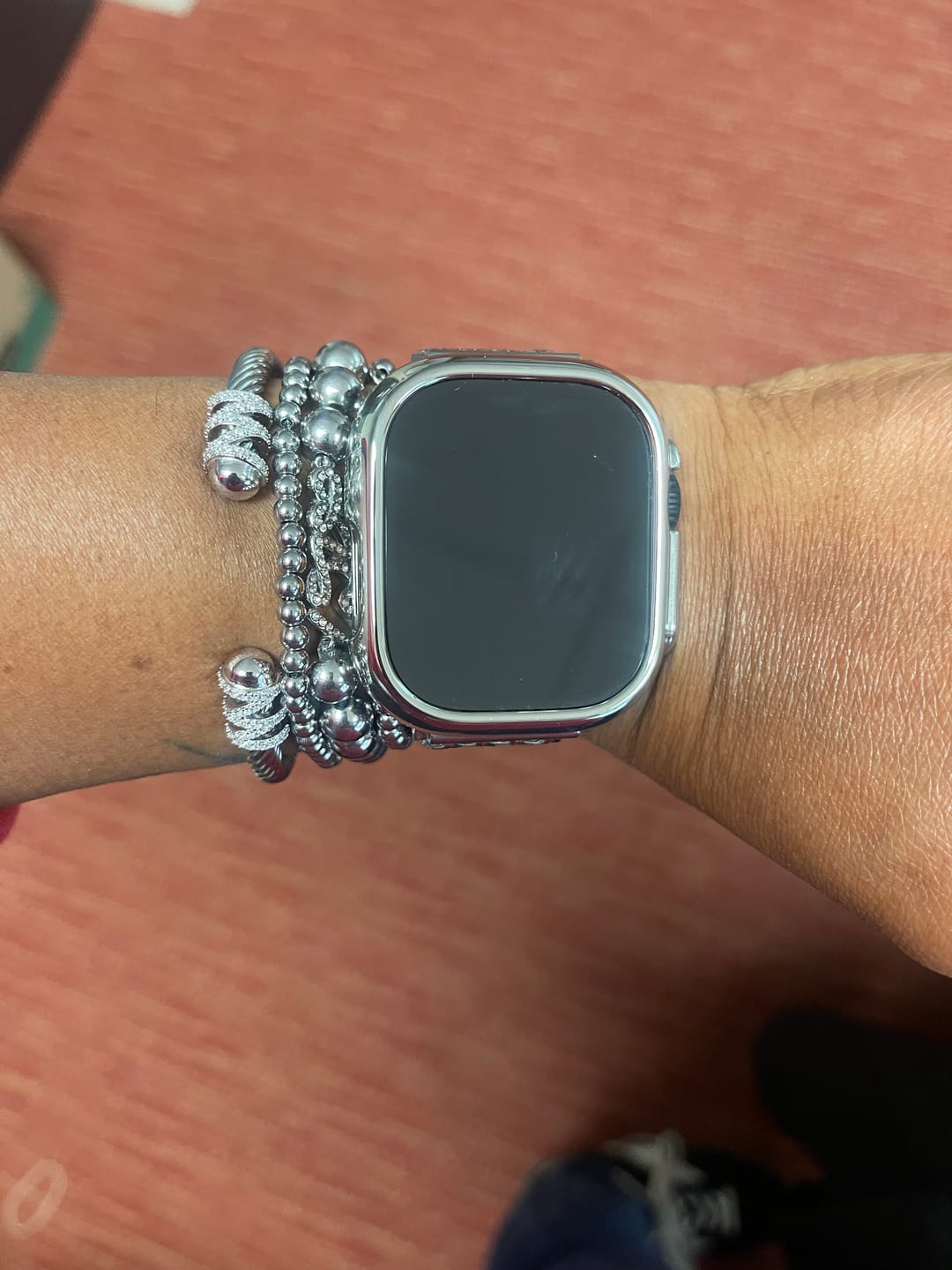 Customer photo review of Brooklyn Stainless Steel Bracelet Stack