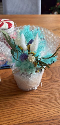 Customer photo review of Sea Foam Vase