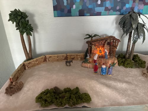 Customer photo review of Three Kings Gifts 14" Collection – Real Gold, Frankincense & Myrrh