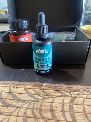 Customer photo review of Gotas de Melena de León - Ultra concentrado 50ML