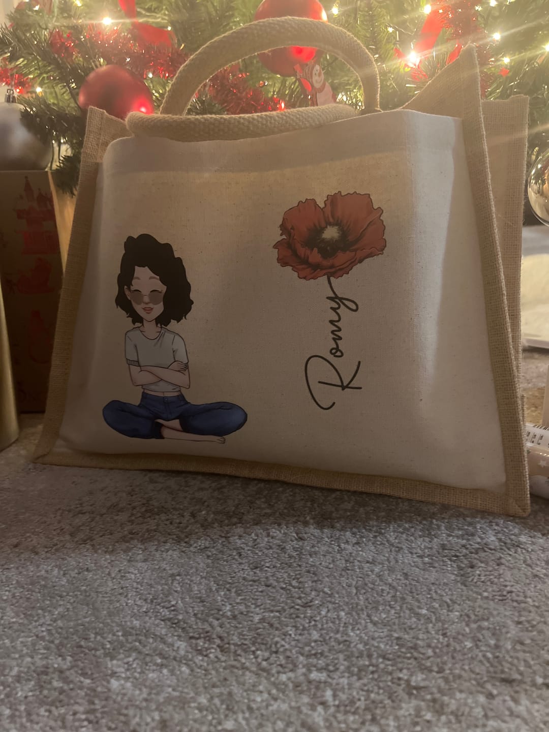Customer photo review of Summervibes - Personalisierte Tasche für den Strand