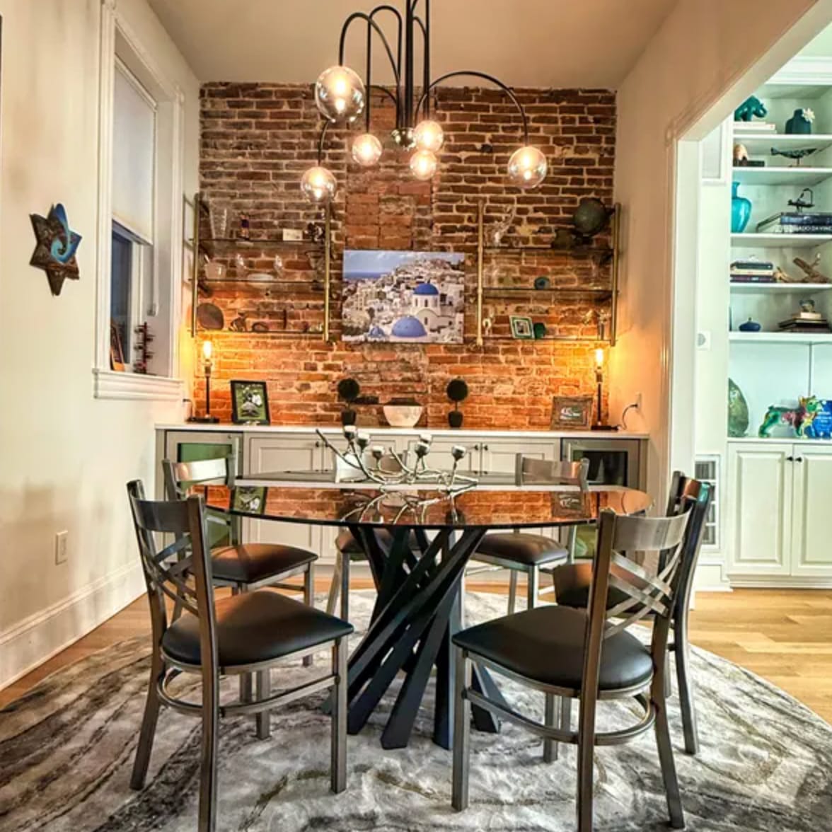Customer photo review of Table Base 325 Filar 28" H DIY Metal Furniture