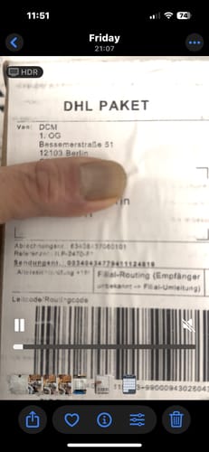 Customer photo review of HHZ Vape Pen 95% - Blueberry