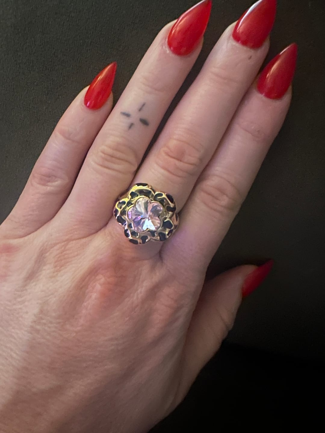 Customer photo review of Daisy Moo Ring