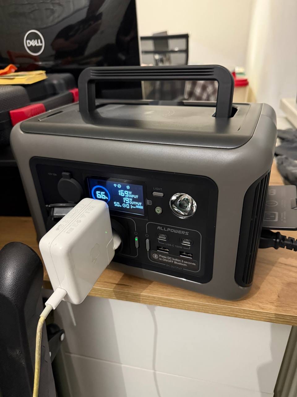 Customer photo review of ALLPOWERS R600 Portable Power Station 600W 299Wh LiFeP04 Battery