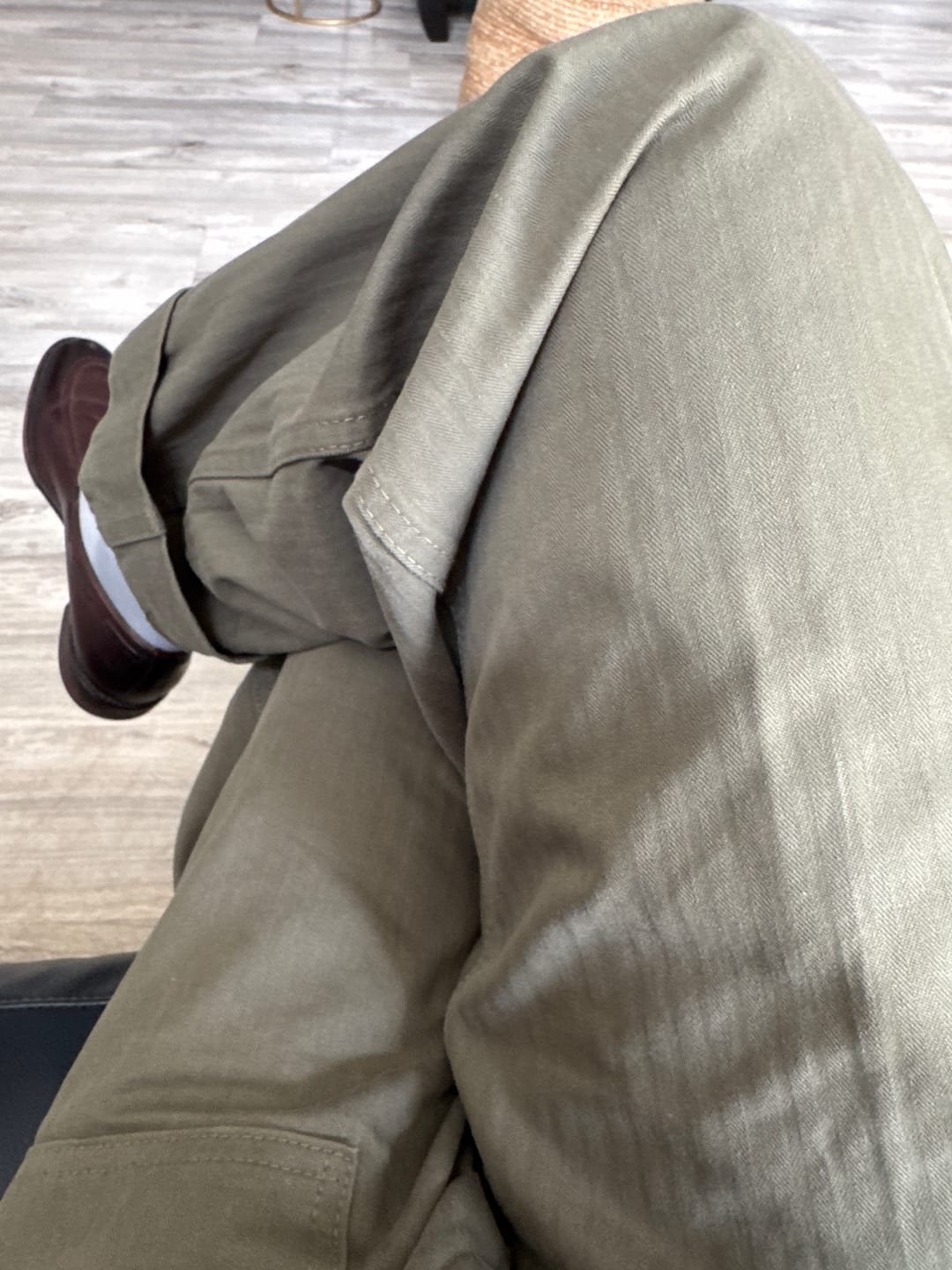 Customer photo review of 1947 1st 838A OD7 Utility Fatigue Pants