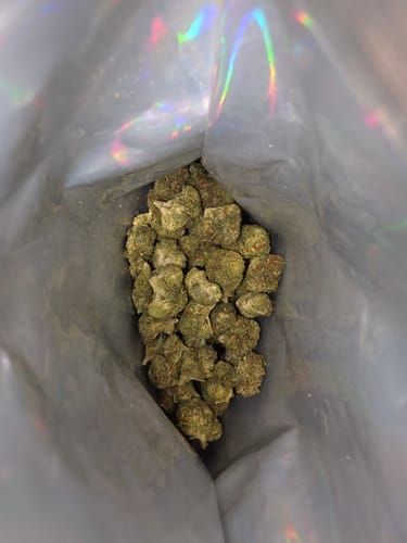 Customer photo review of Green Crack - 28 Grams Littles - Sativa