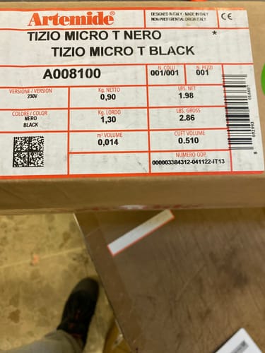 Customer photo of Artemide Tizio Micro Table Lamp