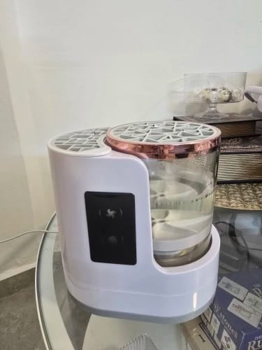 Customer photo review of Electric Brush Cleaner  Fast Clean And Dry