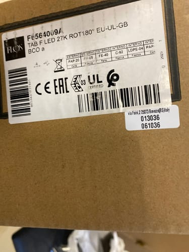 Customer review photo of Flos Tab Floor Lamp