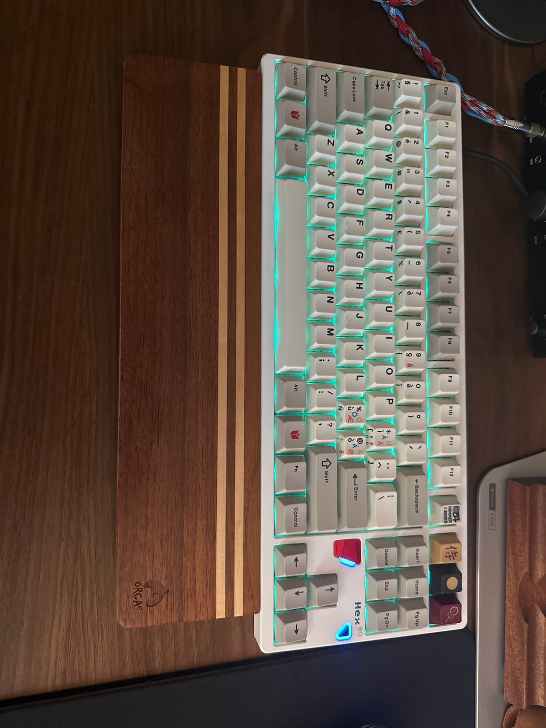Customer photo review of ATK x QK Hex80 Alüminyum Klavye (Manyetik Switch / HE)