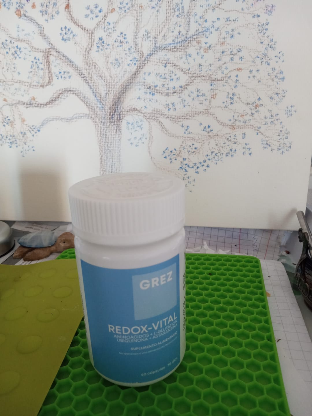Customer photo review of REDOX-VITAL - Aminoácidos, L-glutation, vitaminas y minerales