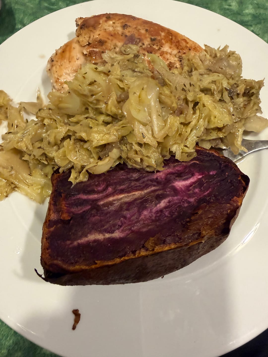 Customer photo review of Süsskartoffel violett "Okinawa" Bio & Demeter