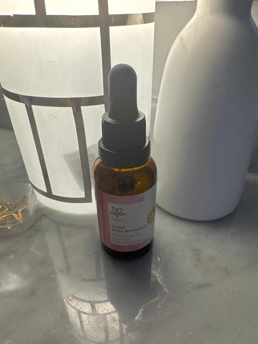 Customer photo review of Serum Facial Regenerador