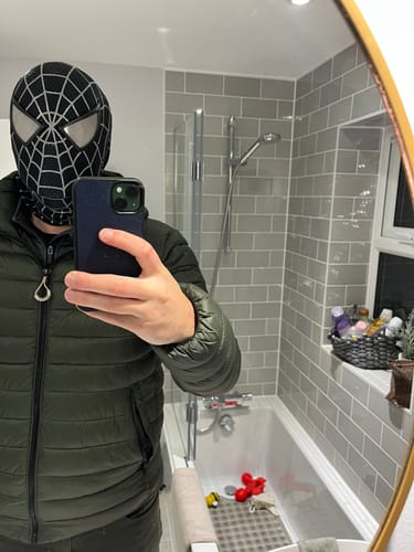 Customer photo review of [NEW] Spidey Gear™ - Tobey Maguire Mask