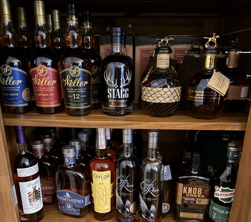 Customer photo review of W.L. Weller Full Proof Bourbon Whiskey - Single Barrel Select K.W.S. Edition (750ml)