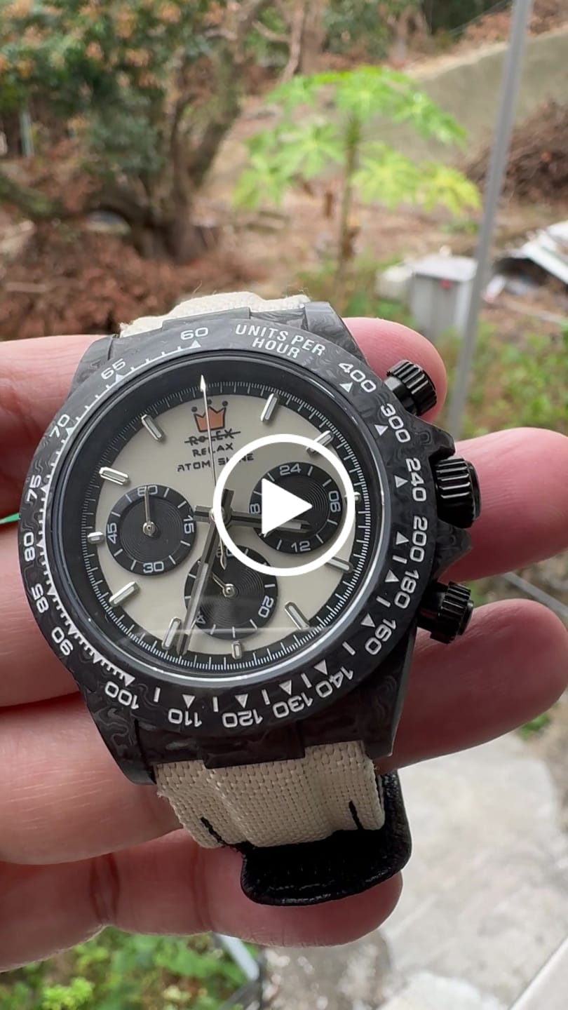 Customer video review of VELOCIREX CARBON FIBER WATCH