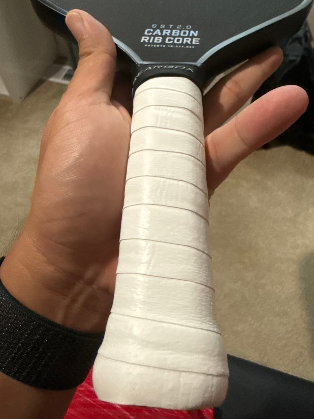 Customer photo review of Professor P-Tac Pickleball Paddle Overgrips